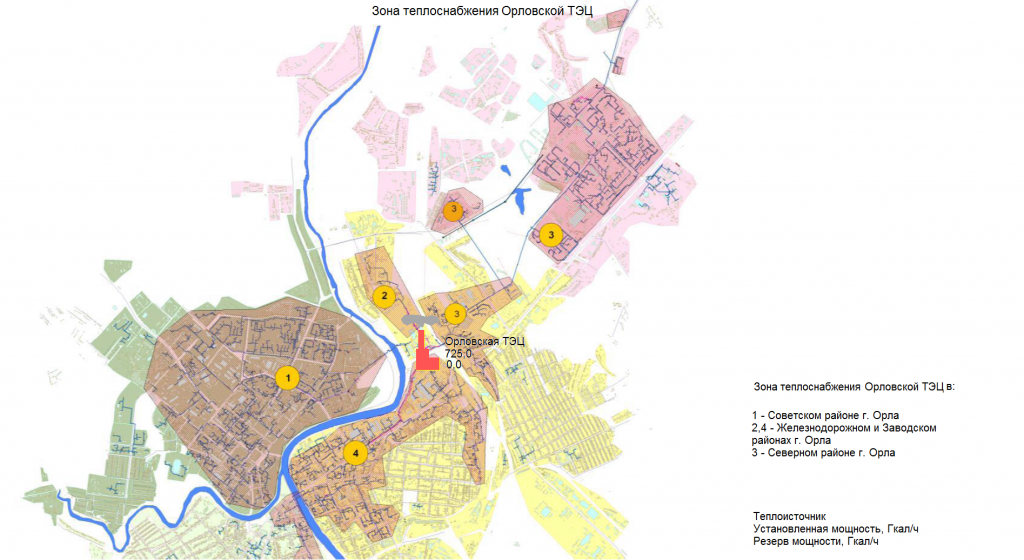 Схема теплоснабжения озерск